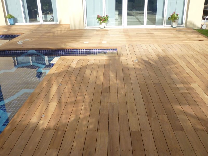 Natural Wood Decking 2