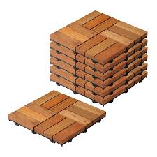 Dubai wood deck design