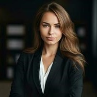 portrait of a professional woman in a suit business woman standing in an office ai generated photo 1